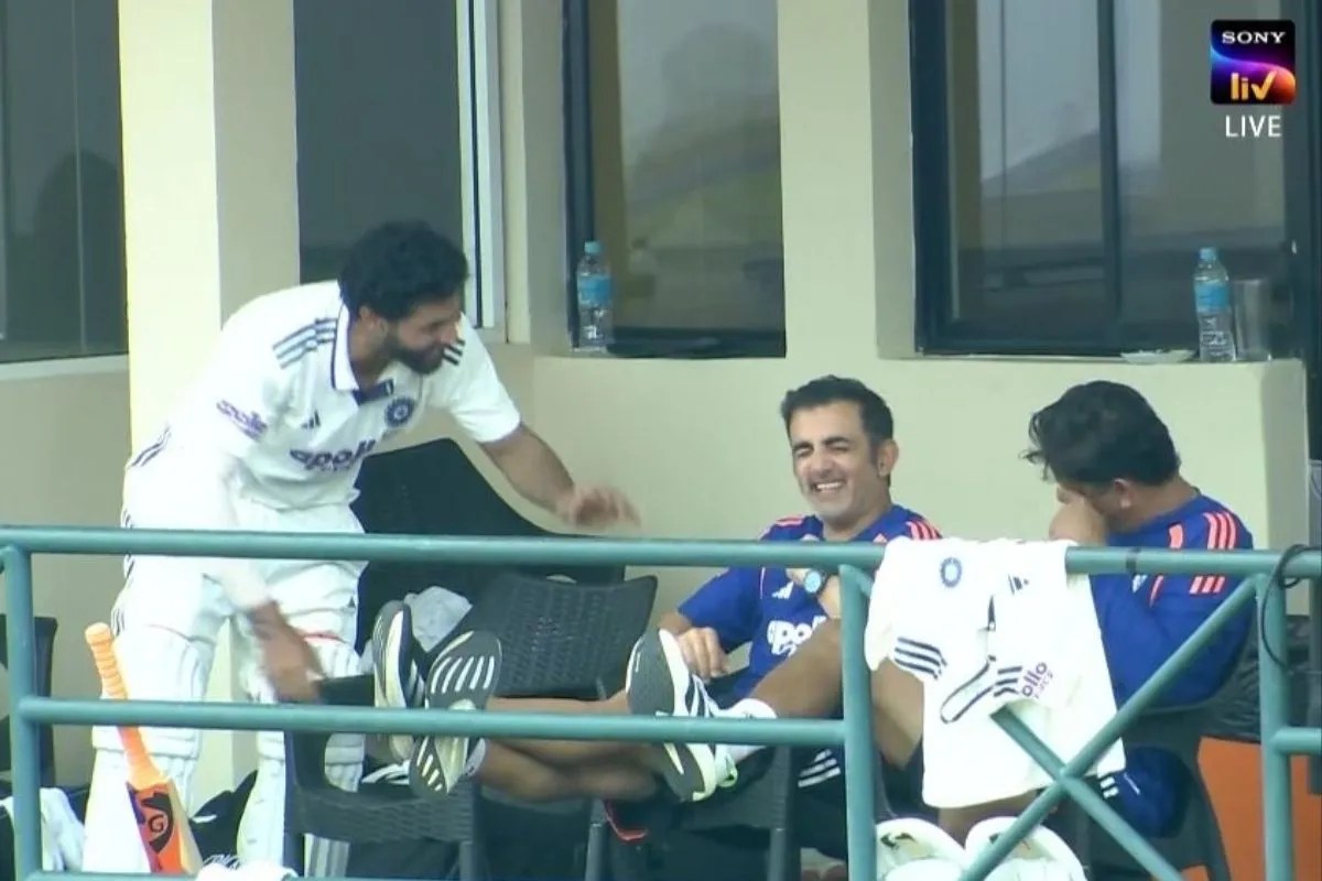 Ravindra Jadeja imitated Kuldeep Yadav, Gautam Gambhir, IND vs SLC XI,