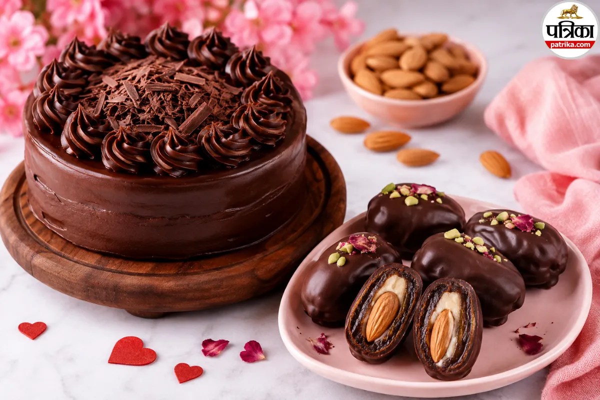 Chocolate Cake Recipe, Chocolate Coated Stuffed Dates