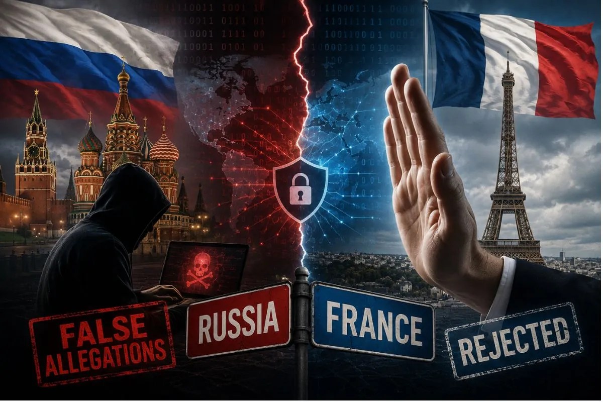 Russia France Cyber Attack