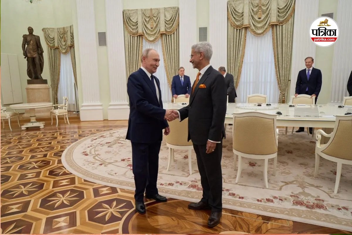 S Jaishankar Vladimir Putin Meeting
