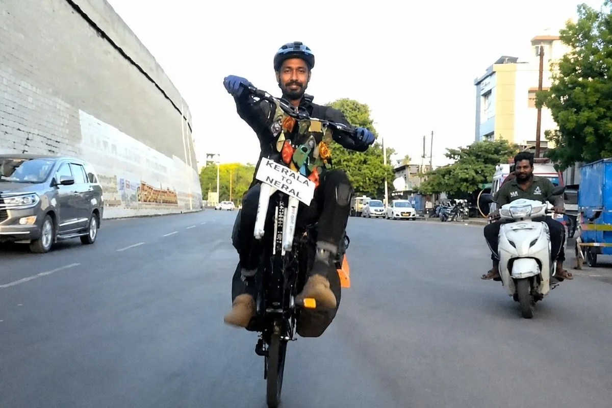 Saneed Kerala Cyclist