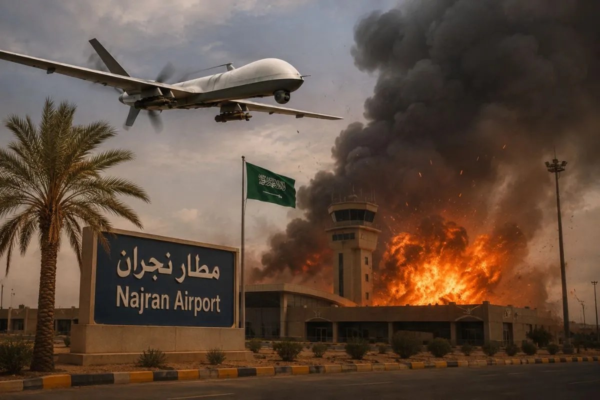Houthi Drone Attack