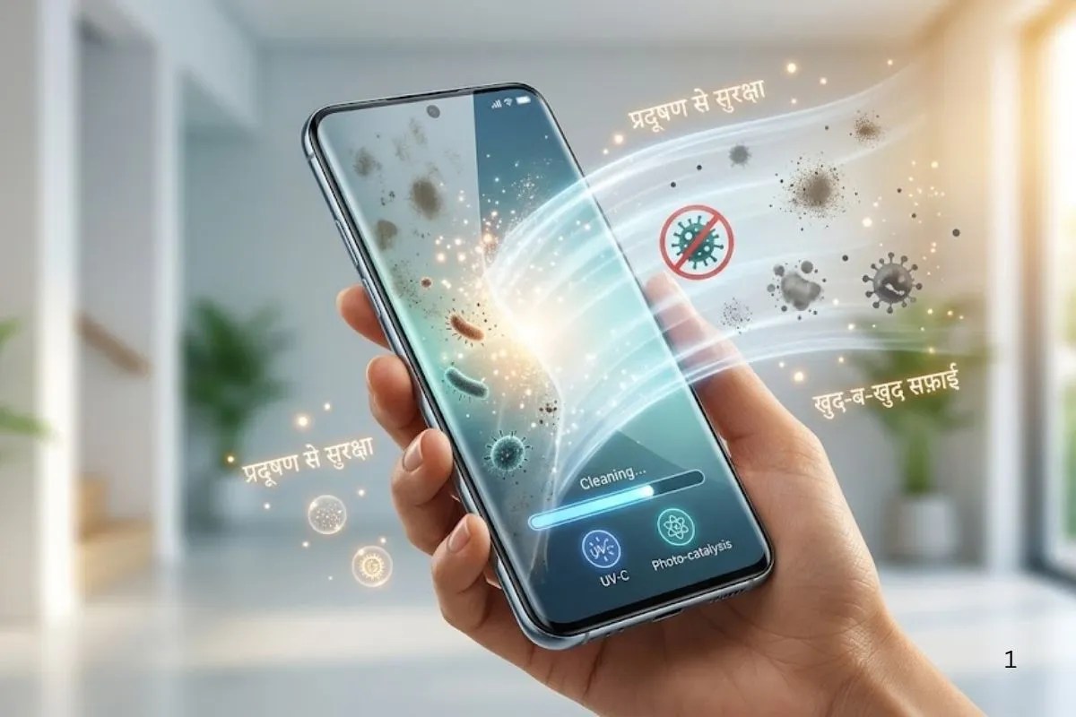 Self Cleaning Smartphone