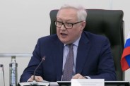 Sergei Ryabkov on Russia-Ukraine tension.
