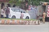Singrauli BJP MLA Car Wash Fire Brigade