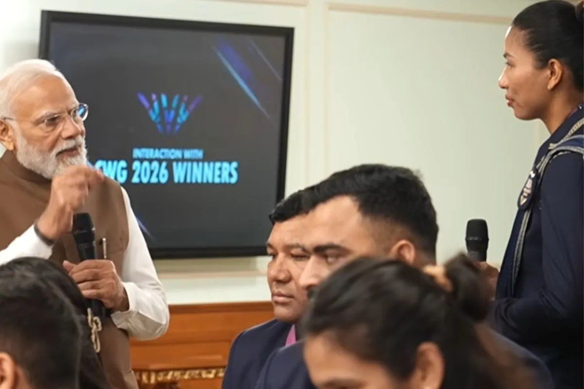PM MODI and LOvlina Borgohain
