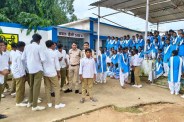 School students protest