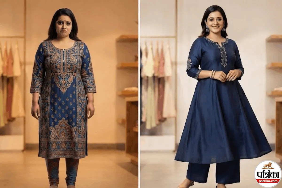 Lower Body Heavy Kurti, Lower Body Heavy Suit