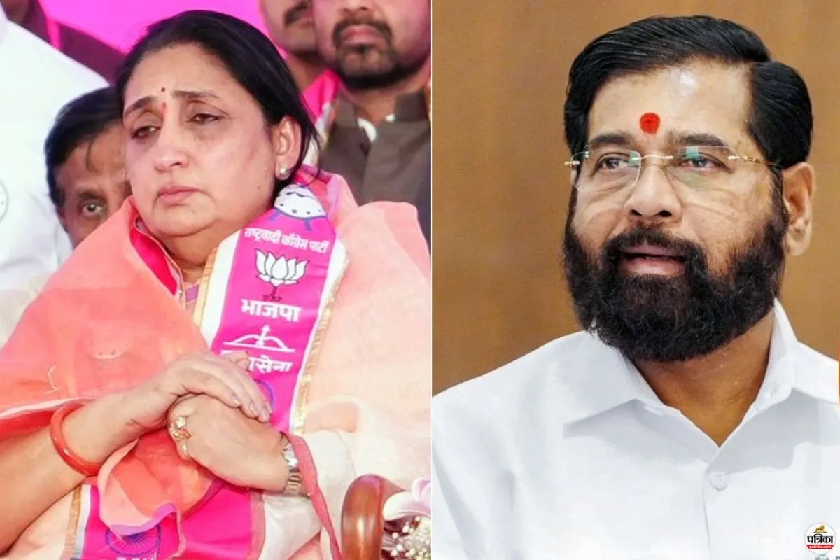 Shiv Sena Eknath Shinde NCP Sunetra Pawar