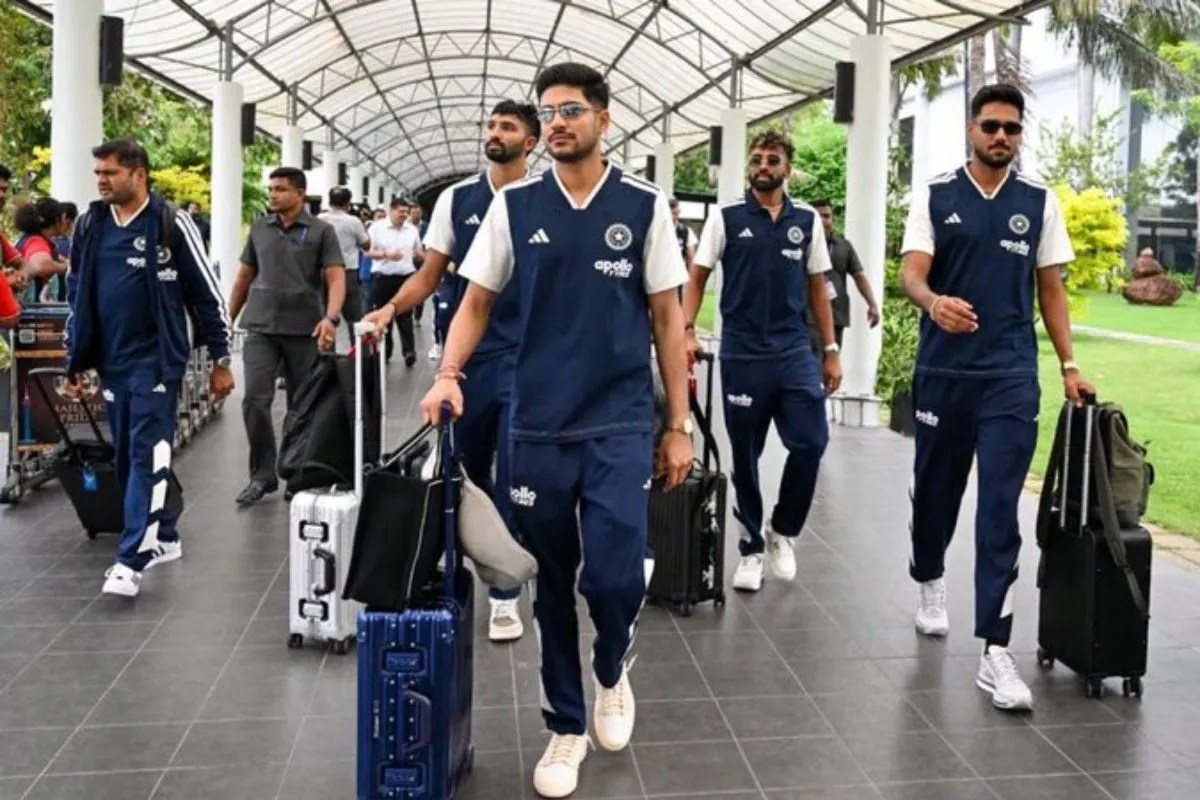 India vs Sri Lanka, Team India reach Sri Lanka,