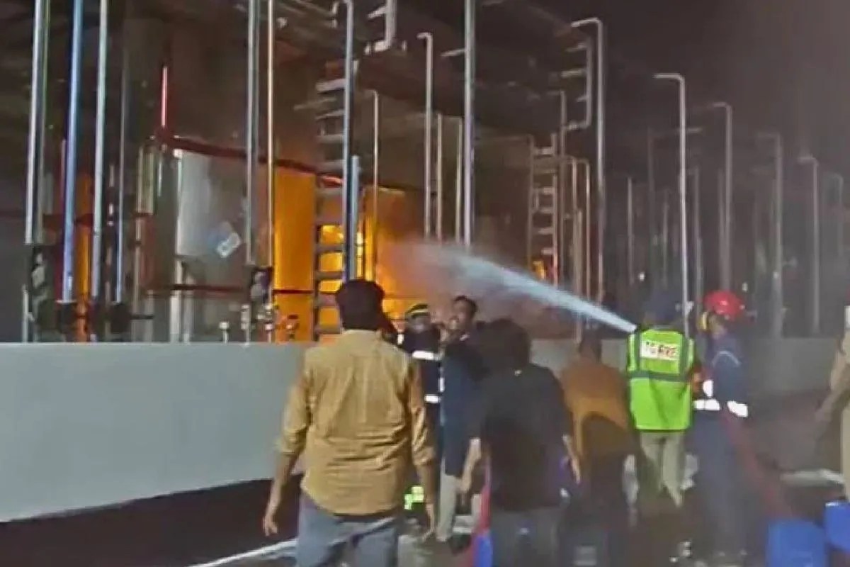 Telangana pharma unit hit by reactor blast.