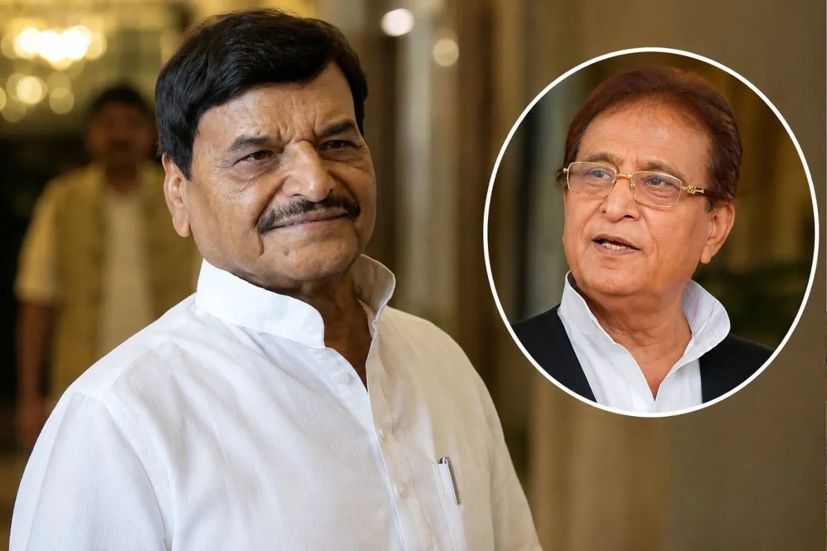 Shivpal Singh Yadav met Azam Khan , UP Politics, Rampur News