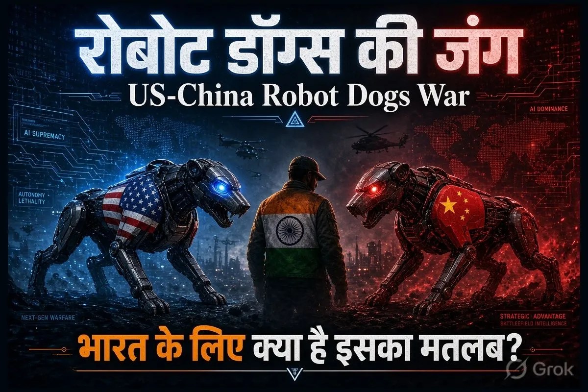US China Robot Dogs War