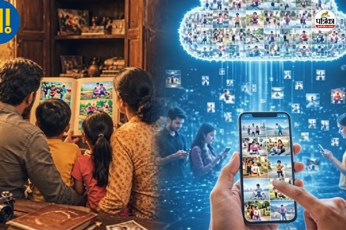 Rajasthan trend changed family memories preserved Photo albums missing homes Now clouds