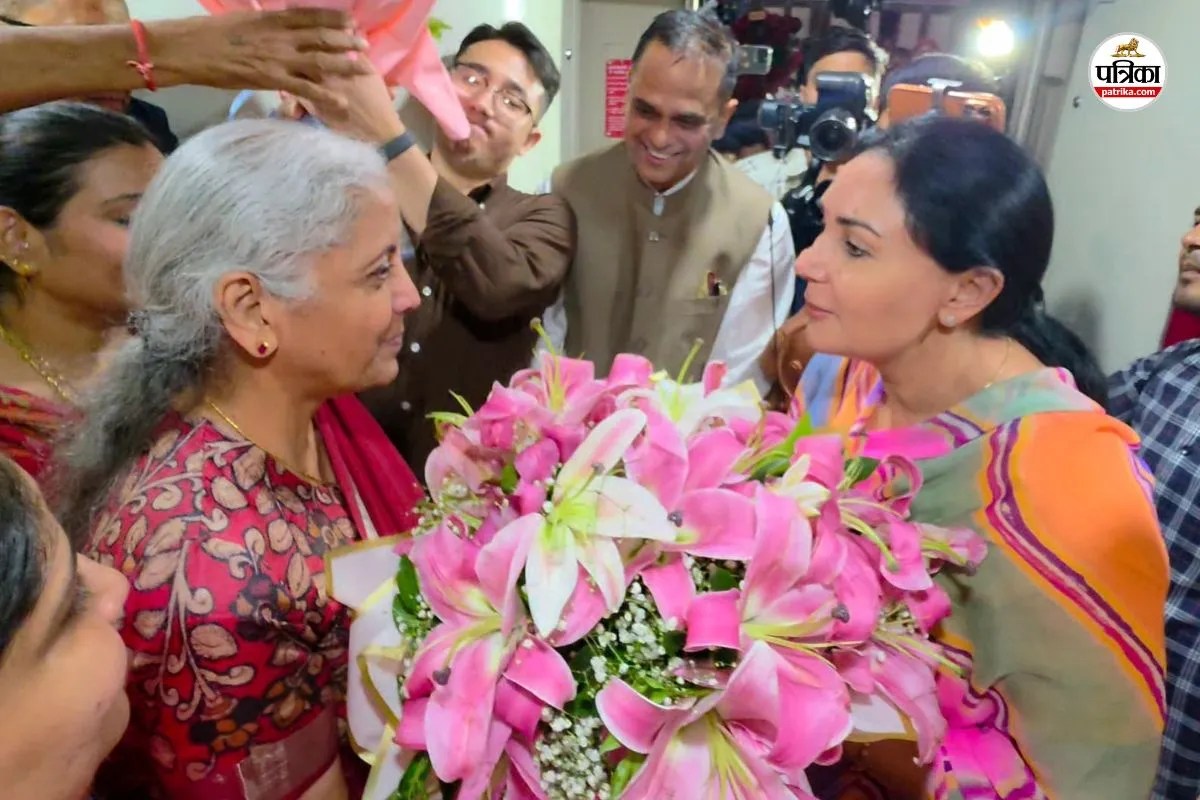 Union Finance Minister Nirmala Sitharaman Deputy CM Diya Kumari
