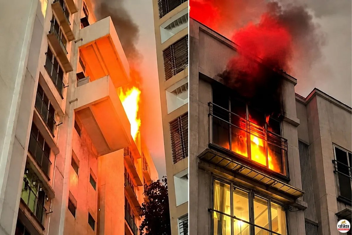 Mumbai Shanta Bhavan Fire Incident