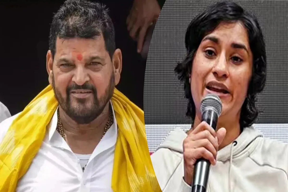 Vinesh Phogat Brij Bhushan Sharan Singh