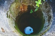 Krishna fell into the well