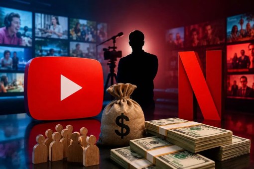 youtube creators millions netflix exclusive video release deals