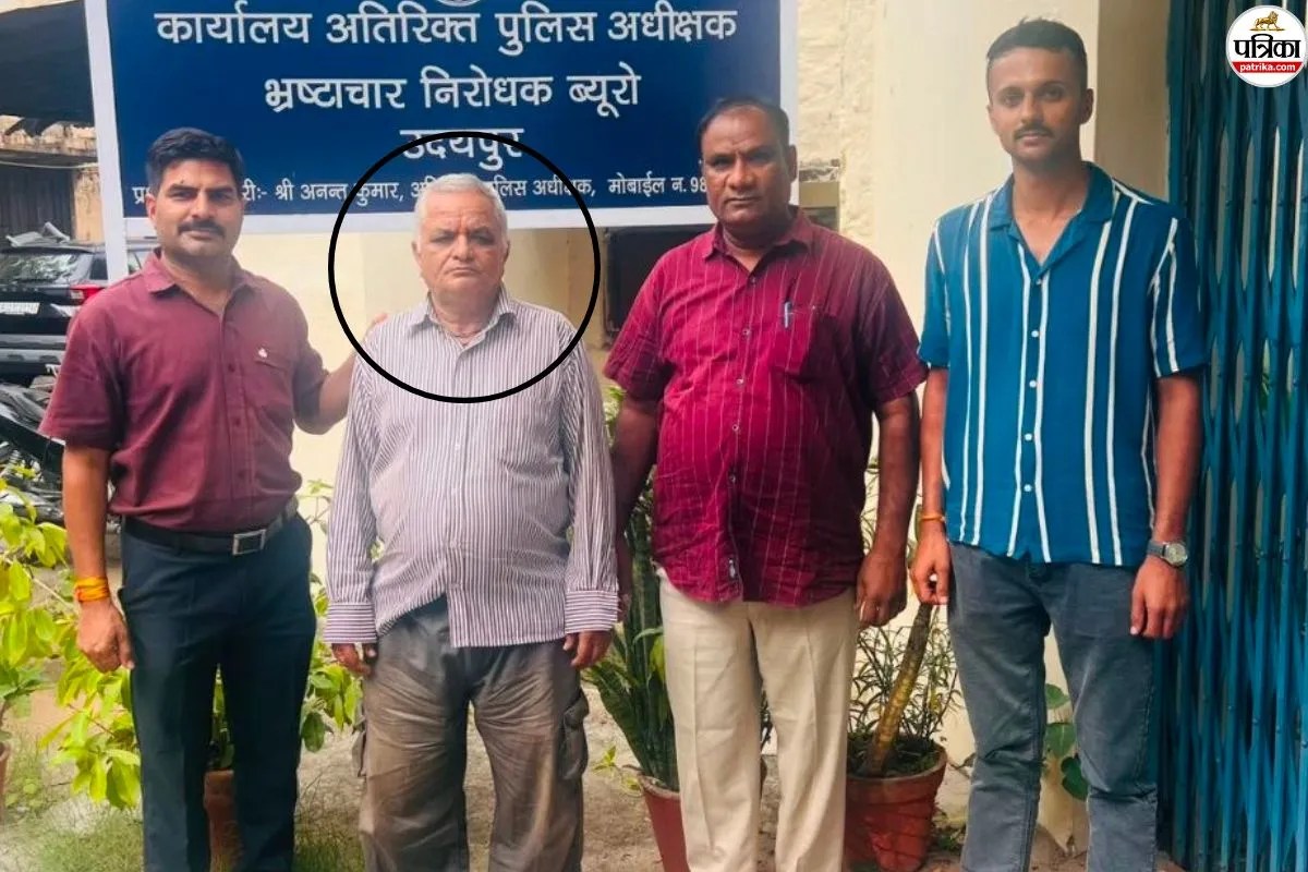acb arrests udaipur mandi worker
