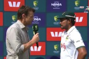 Aus vs Ban, adam gilchrist and najmul hossain shanto,