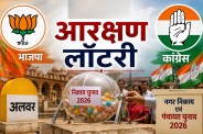 alwar Local Body Election Reservation 2026