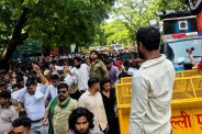 Reservation Hatao Andolan Delhi