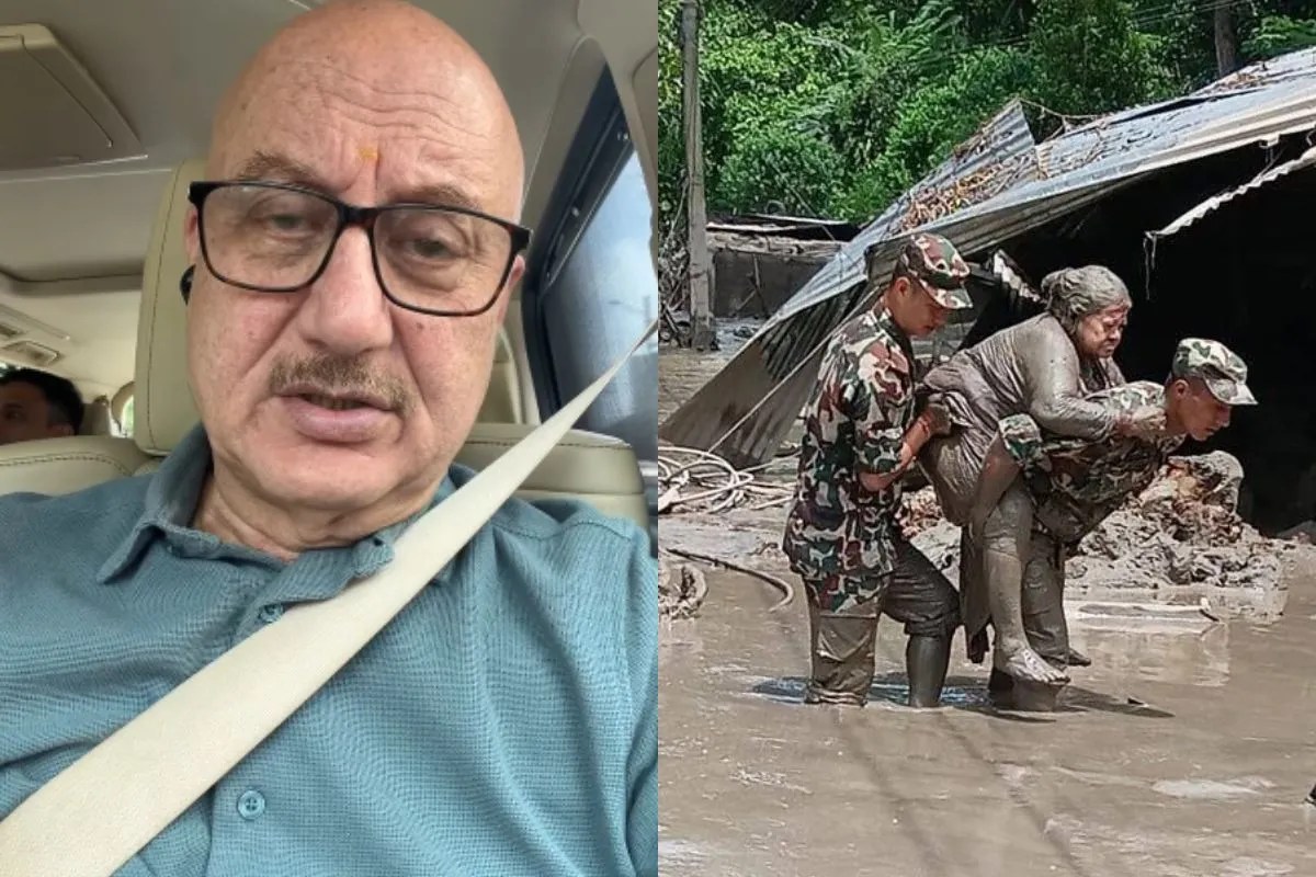 Anupam Kher on Floods