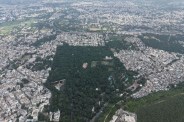 arial view of udaipur city