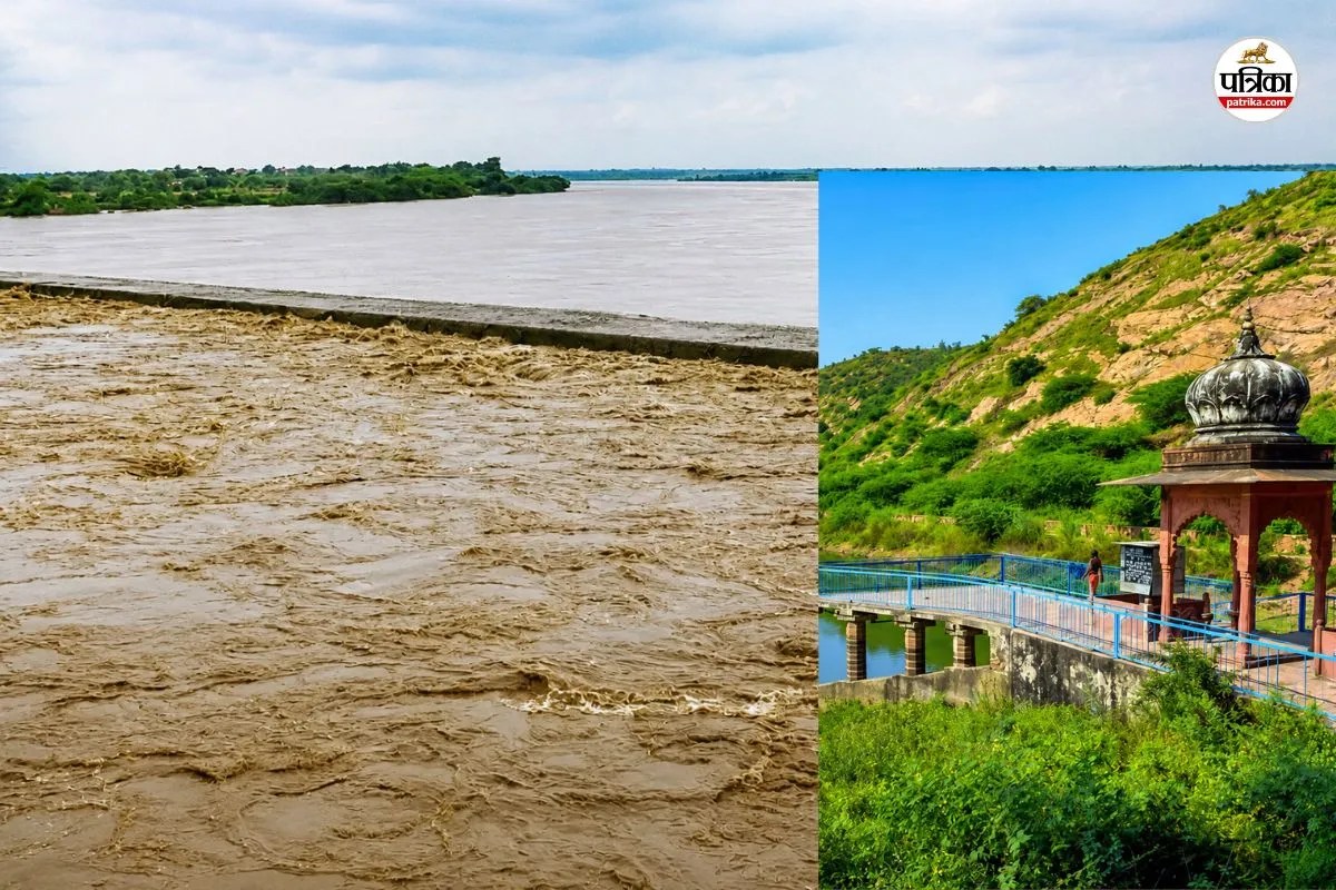 bharatpur baraitha dam gates open kukund water level rises villages alert