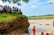 Baran Shahbad Hodapura gaon grandfather grandson Dead bodies found river