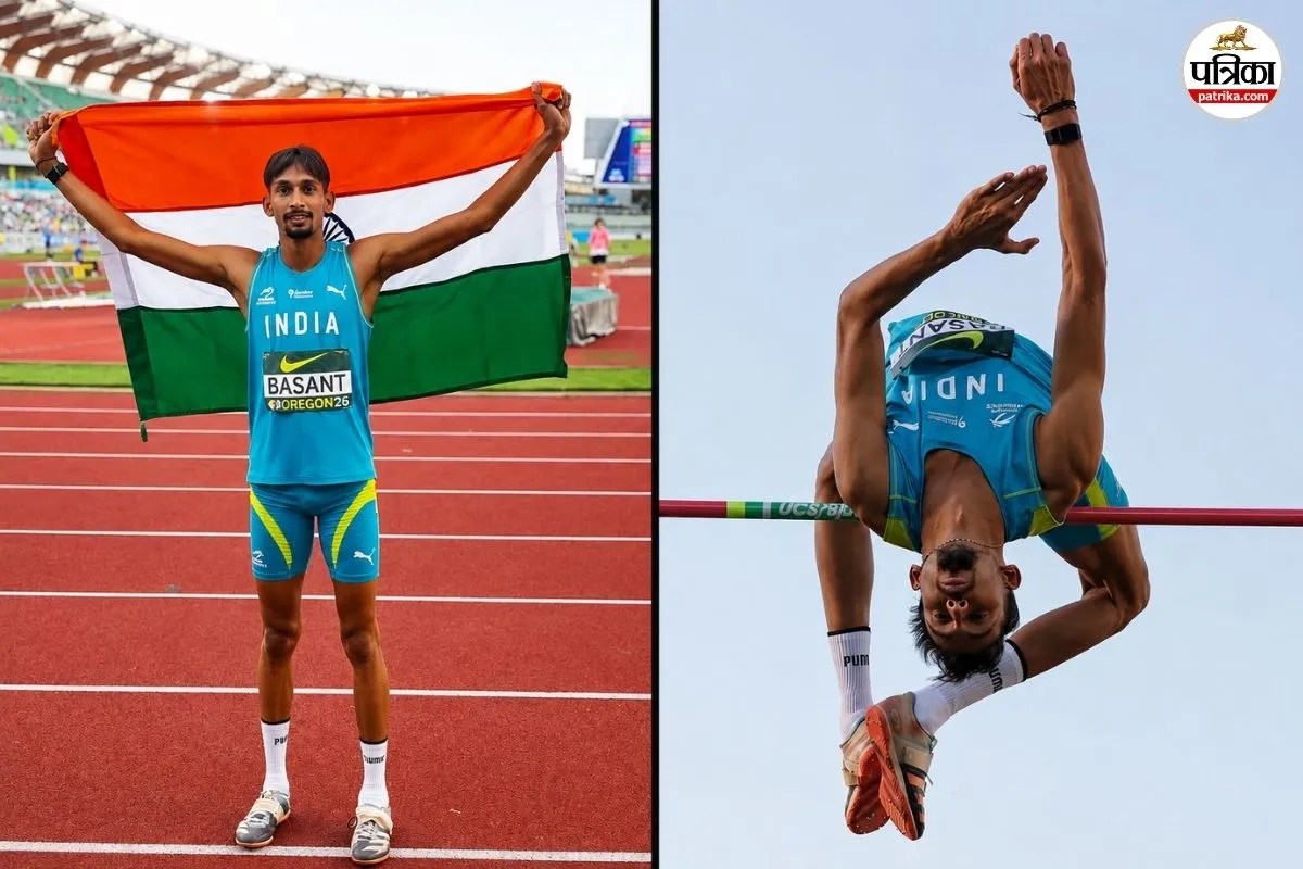 basant kumar meghwal world athletics u20 high jump silver medal rajasthan