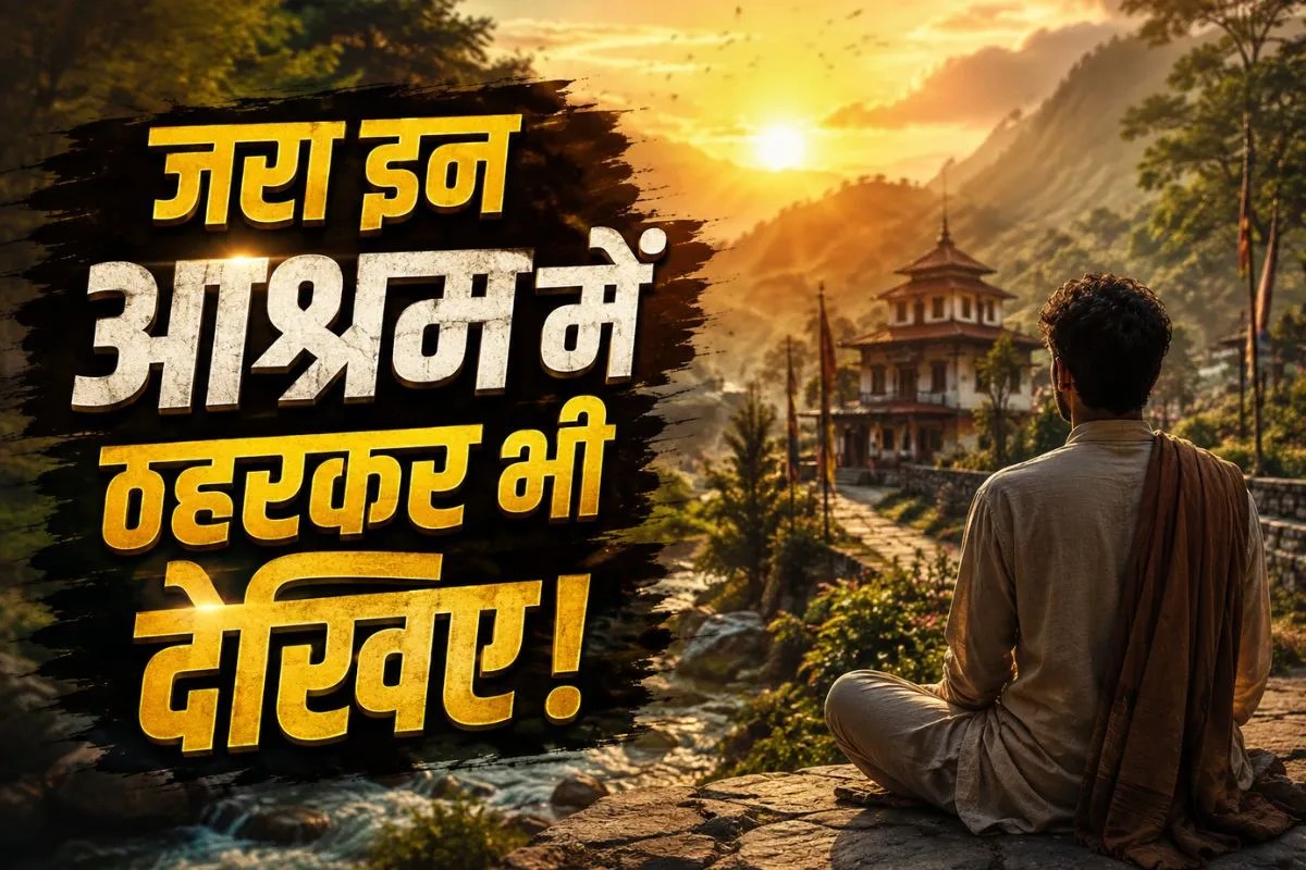 best ashram to stay in india