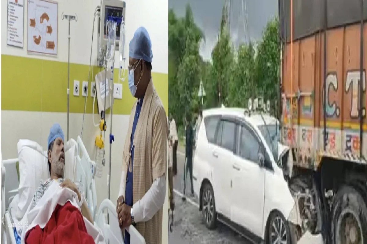 Kiran Singh Dev accident update