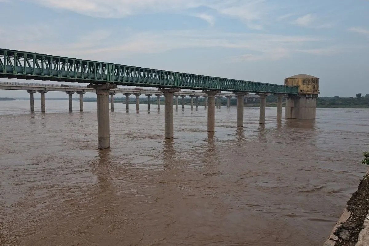Dholpur Chambal River Water Level Rises