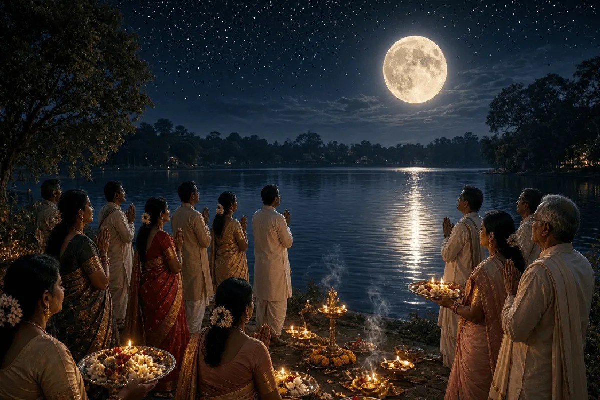पूर्णिमा पर चंद्रपूजन से होता है लाभ