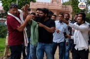 cjp workers villagers clash jaipur school visit ashutosh ranka