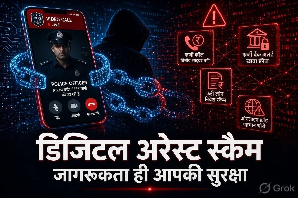 digital arrest scam cyber fraud alert