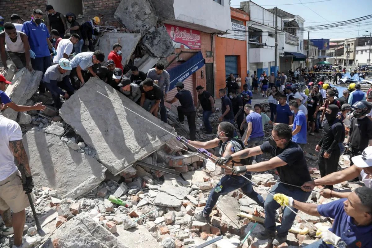 Earthquake in Colombia