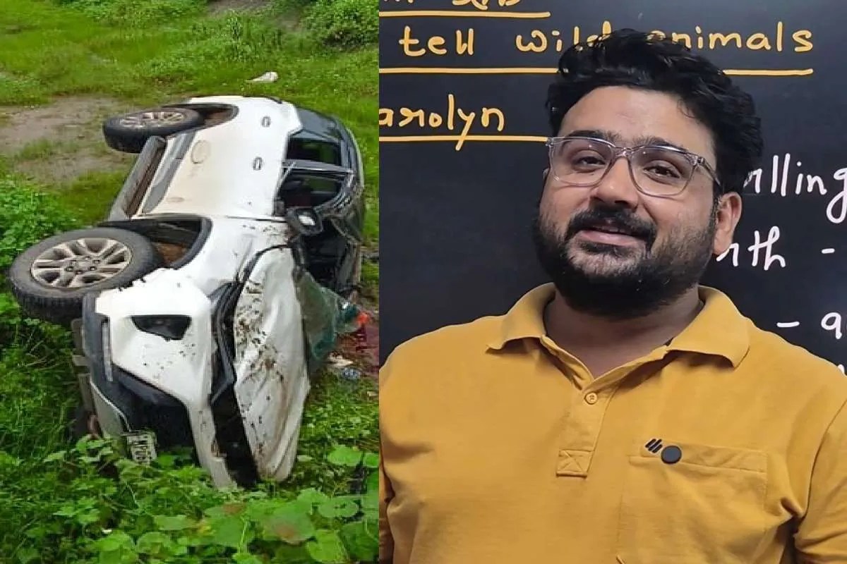 english teacher piyush sharma dies road accident