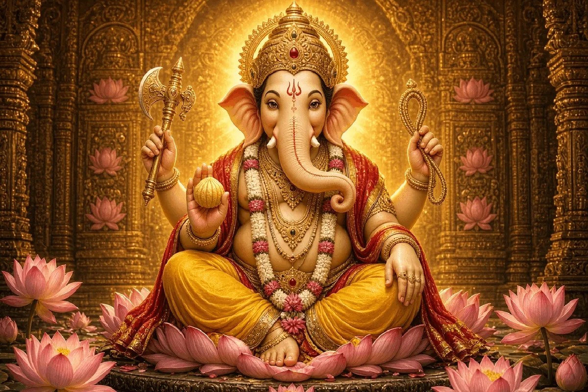 ganeshji becomes happy by reciting ganesh atharva shirsha