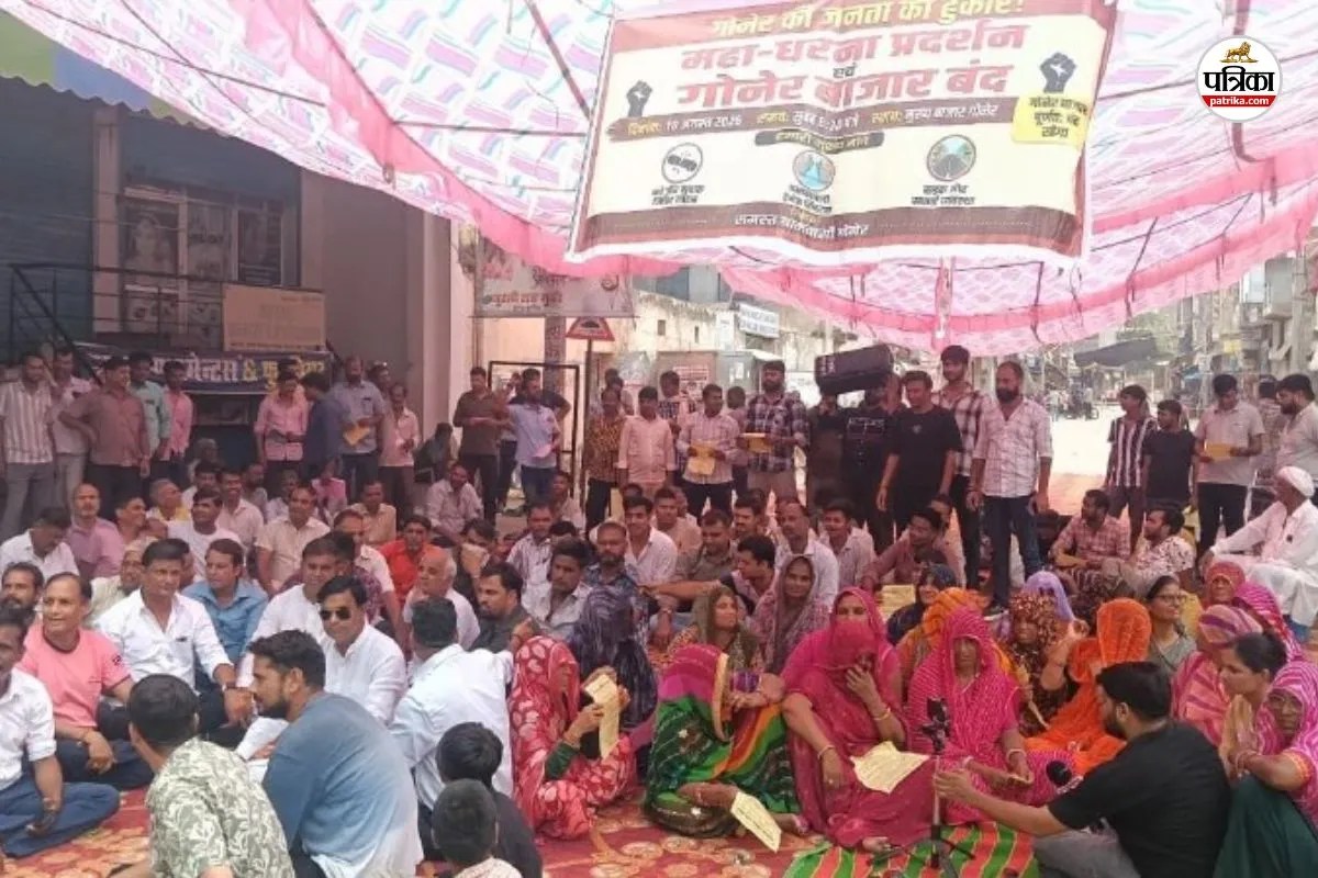 jaipur goner jagdish dham facilities lack public anger jda gave assurance