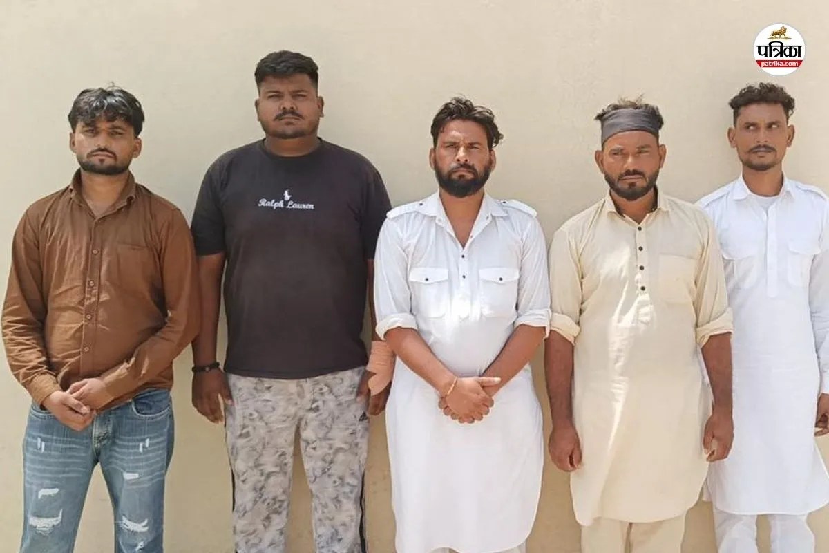 hanumangarh man fired himself abricated false story police exposed truth