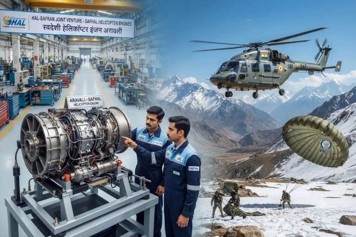 helicopter engine aravali