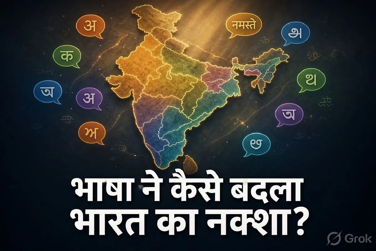 how language shaped india states map