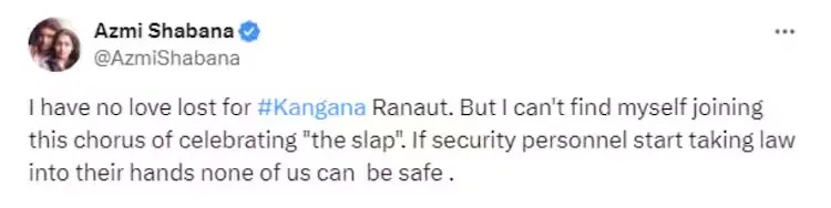 Kangana Ranaut On Shabana Azmi