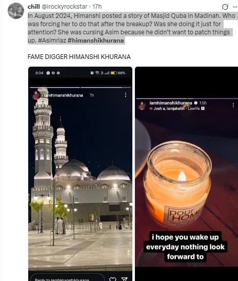 Himanshi Khurana Religion Controversy