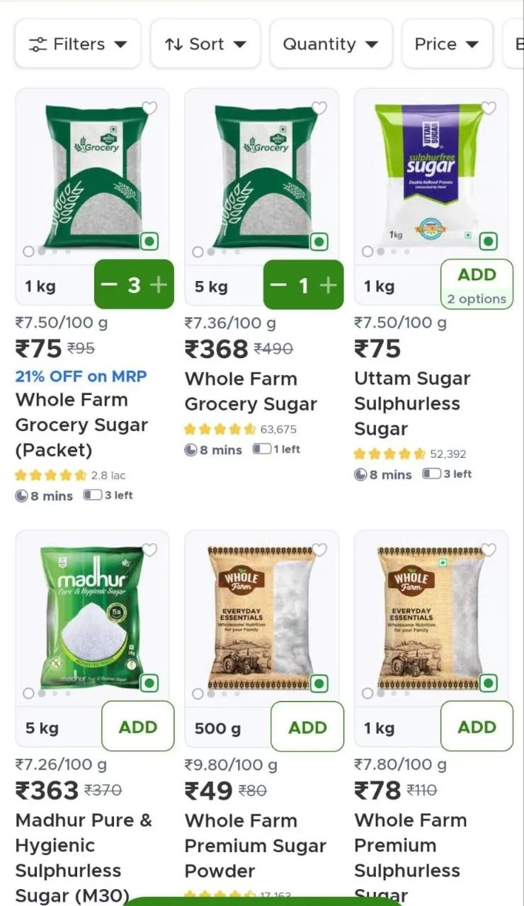 sugar