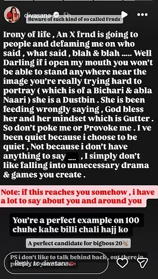 Sana Makbul social media post