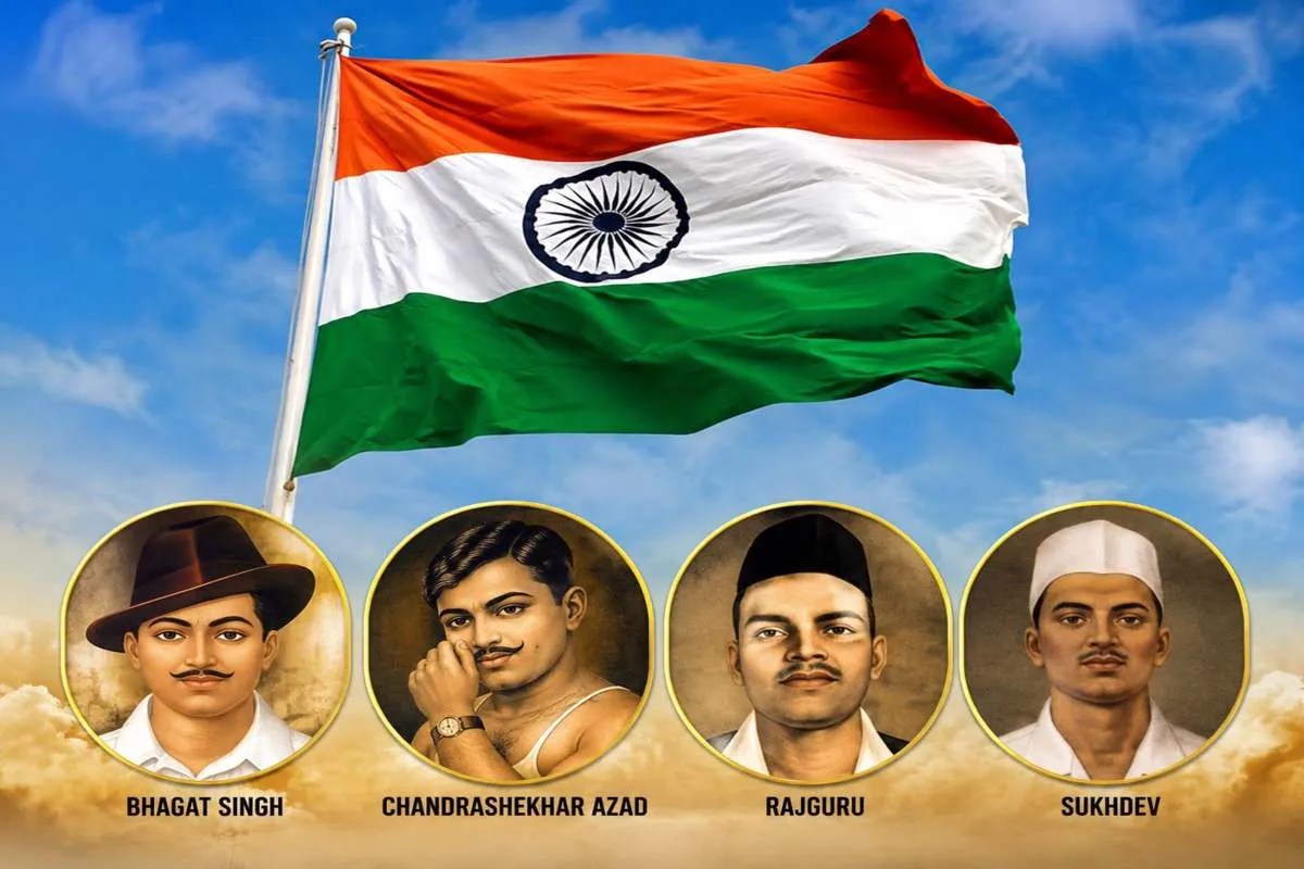 independence day 2026 young freedom fighters bhagat singh rajguru sukhdev